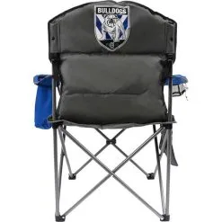 NRL Canterbury Bulldogs Camp Chair -Camping Hardware Sales BCF 343738 04 hi res