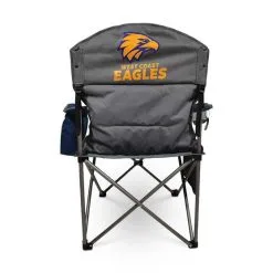 AFL West Coast Eagles Cooler Arm Chair -Camping Hardware Sales BCF 368437 04 hi res