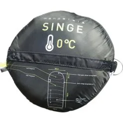 Wanderer Singe 0C Hooded Sleeping Bag -Camping Hardware Sales BCF 521037 03 hi res