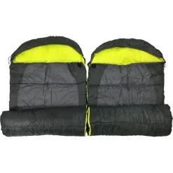 Wanderer Scorch Duo 0C Hooded Sleeping Bag -Camping Hardware Sales BCF 521038 02 hi res