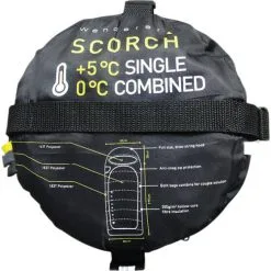 Wanderer Scorch Duo 0C Hooded Sleeping Bag -Camping Hardware Sales BCF 521038 03 hi res