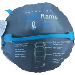 Wanderer SureFlame -2C Hooded Sleeping Bag