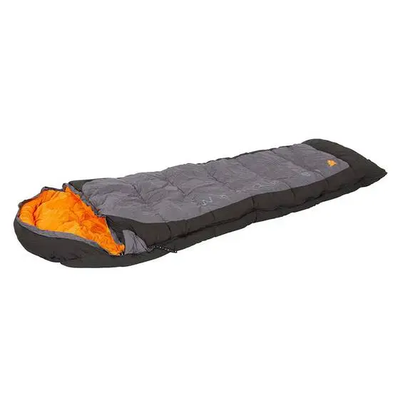 Wanderer Youth RawFlame 0C Hooded Sleeping Bag Grey / Orange 1 Wanderer Youth RawFlame 0C Hooded Sleeping Bag Grey / Orange