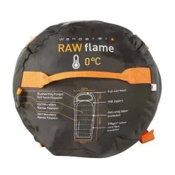 Wanderer Youth RawFlame 0C Hooded Sleeping Bag Grey / Orange 11 Wanderer Youth RawFlame 0C Hooded Sleeping Bag Grey / Orange -Camping Hardware Sales BCF 521084 05 greyorange hi res