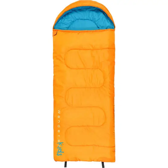 Wanderer LilFlame +10C Hooded Sleeping Bag Orange / Blue 1 Wanderer LilFlame +10C Hooded Sleeping Bag Orange / Blue