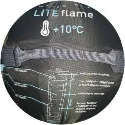 Wanderer LiteFlame +10C Hooded Sleeping Bag