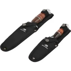 Mossy Oak Leather Handle Knives 2 Pack