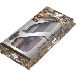 Mossy Oak Leather Handle Knives 2 Pack -Camping Hardware Sales BCF 542783 02 hi res