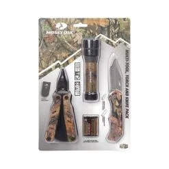 Mossy Oak Multi-Tool Torch And Knife 3 Piece Pack -Camping Hardware Sales BCF 542784 06 hi res