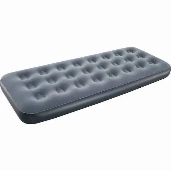 BCF Velour Airbed Single 1 BCF Velour Airbed Single