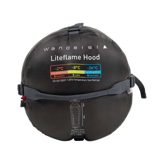Wanderer Liteflame -2C Hooded Sleeping Bag 1 Wanderer Liteflame -2C Hooded Sleeping Bag