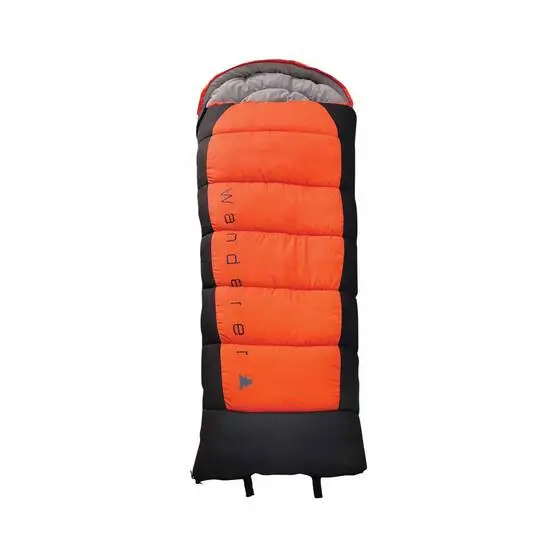 Wanderer Youth RawFlame -7.6C Hooded Sleeping Bag 1 Wanderer Youth RawFlame -7.6C Hooded Sleeping Bag