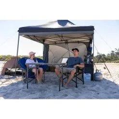 Wanderer Directors Chair With Side Table -Camping Hardware Sales BCF 580414 11 hi res
