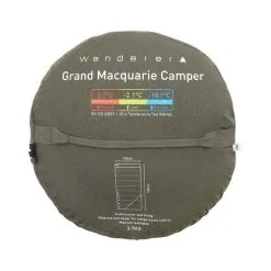Wanderer Grand Macquarie +3.2C Cotton Camper Sleeping Bag -Camping Hardware Sales BCF 582095 05 hi res