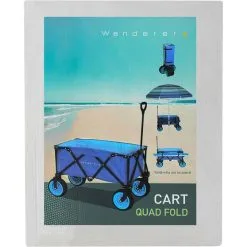 Wanderer Quad Fold Beach Cart -Camping Hardware Sales BCF 599462 12 hi res