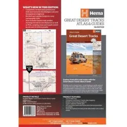 Hema Great Desert Tracks Atlas And Guide (5th Edition)