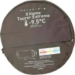 Wanderer XFlame Tourer Extreme -9.5°C Hooded Sleeping Bag -Camping Hardware Sales BCF 614925 06 hi res