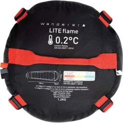 Wanderer LiteFlame 0.2°C Hooded Sleeping Bag -Camping Hardware Sales BCF 614928 07 hi res
