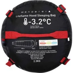 Wanderer LiteFlame -3.2°C Hooded Sleeping Bag 14 Wanderer LiteFlame -3.2°C Hooded Sleeping Bag -Camping Hardware Sales BCF 614929 07 hi res