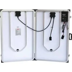 XTM 4x4 Accessories XTM 160w Folding Solar Panel Kit -Camping Hardware Sales BCF 628704 04 hi res