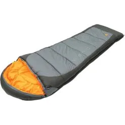 Wanderer YouthFlame -1.3°C Hooded Sleeping Bag Orange