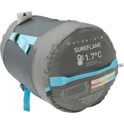 Wanderer SureFlame 1.7°C Camper Sleeping Bag -Camping Hardware Sales BCF 628922 07 hi res