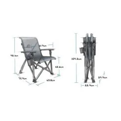 YETI® Trailhead™ Camp Chair Charcoal -Camping Hardware Sales BCF 629356 08 charcoal hi res