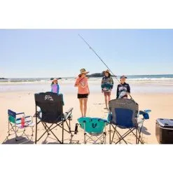 Pryml Premium Fishing Chair With Rod Holders -Camping Hardware Sales BCF 631396 11 hi res