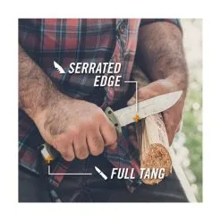 Gerber Ultimate Fixed Blade Survival Knife -Camping Hardware Sales BCF 631853 03 hi res