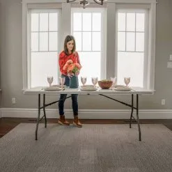 Peakform 6ft Centrefold Blow Mould Folding Table -Camping Hardware Sales BCF 634100 07 hi res