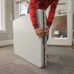 Peakform 6ft Centrefold Blow Mould Folding Table -Camping Hardware Sales BCF 634100 09 hi res