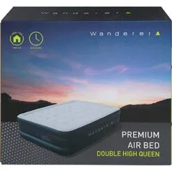 Wanderer Premium Double High Queen Air Bed -Camping Hardware Sales BCF 634325 06 hi res