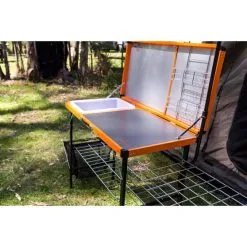 Darche Stowaway Camp Kitchen Table 26 Darche Stowaway Camp Kitchen Table -Camping Hardware Sales BCF 639485 10 hi res