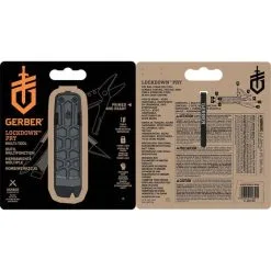 Gerber EDC Lockdown Multi-tool Grey -Camping Hardware Sales BCF 648673 02 hi res