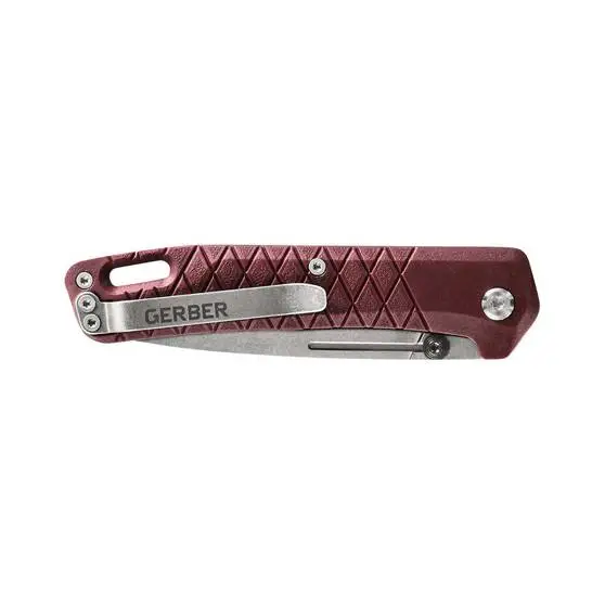 Gerber Zilch Folding Knife Red 1 Gerber Zilch Folding Knife Red
