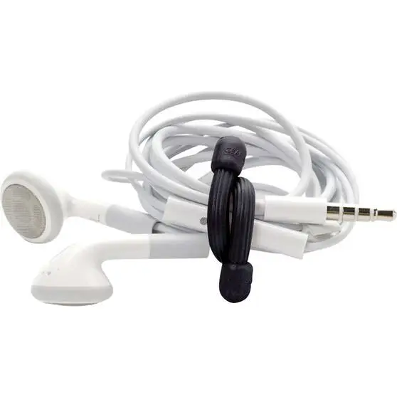 Nite Ize Gear Tie 3" Black 4 Pack 5 Nite Ize Gear Tie 3" Black 4 Pack - Image 5