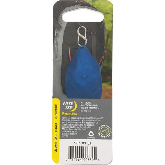 Nite Ize S-Biner Dual Carabiner No.4 Black 1 Nite Ize S-Biner Dual Carabiner No.4 Black